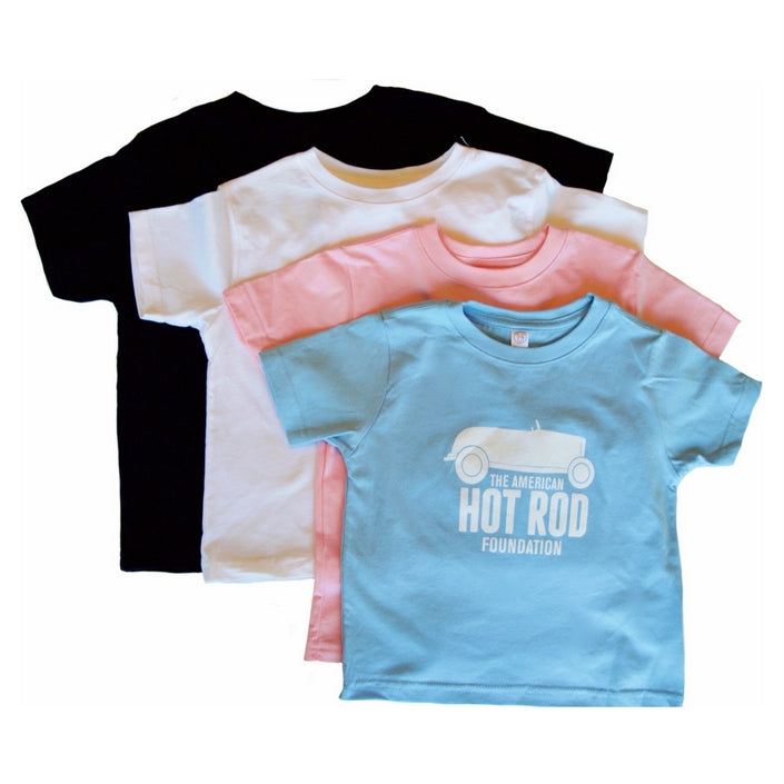Future Hot Rodder Toddler Tee by American Hot Rod Foundation 3T / Pink