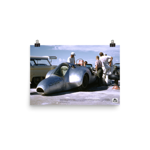 Historic Print #46: Art Afrons Streamliner at Bonneville Speedweek (1961)