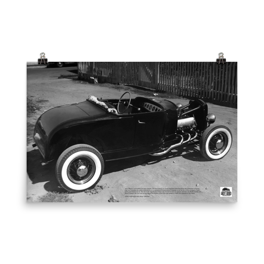 Historic Print #40: John Athan's Pre-War Roadster