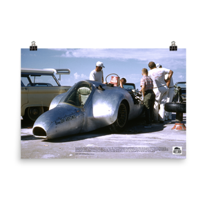 Historic Print #46: Art Afrons Streamliner at Bonneville Speedweek (1961)