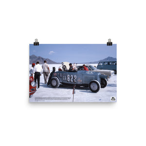 Historic Print #15: Quinton & Richards Roadster at Bonneville (1966)