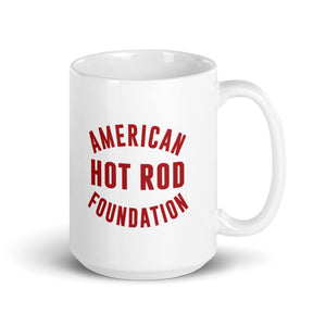 AHRF Mug with Shop Truck Door Logo (Red)