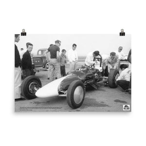 Historic Print #09: Harry Duncan's Dragster at Santa Ana (1955)